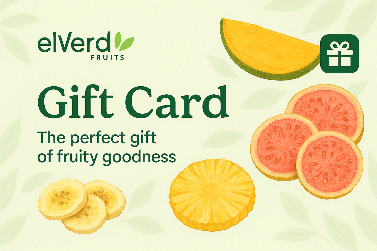 Elverd Fruits Gift Card